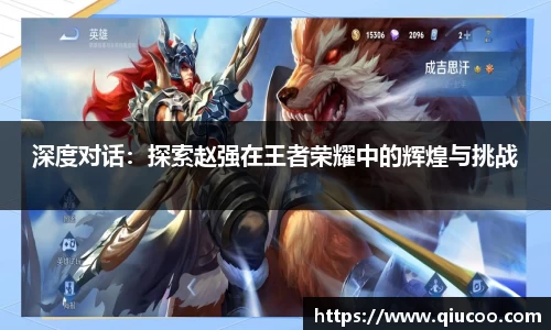 深度对话：探索赵强在王者荣耀中的辉煌与挑战